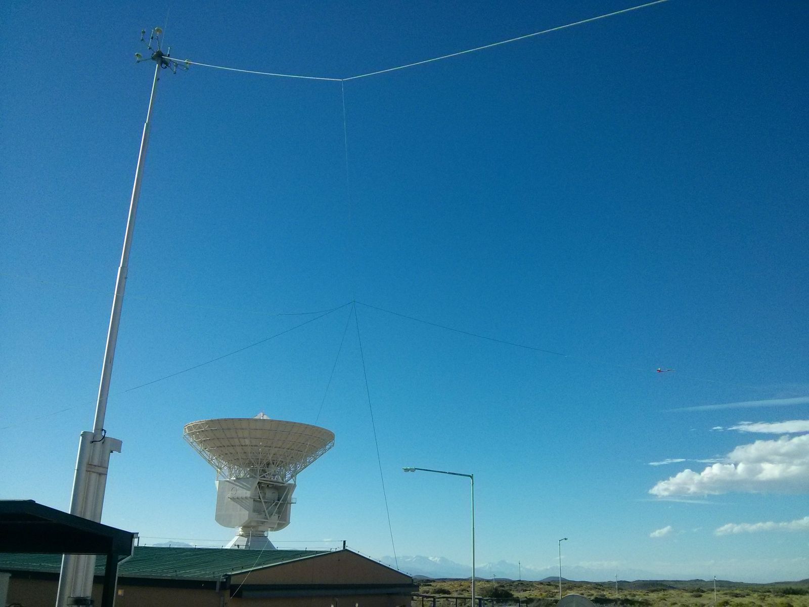 Monopole antenna 20m in Malargüe